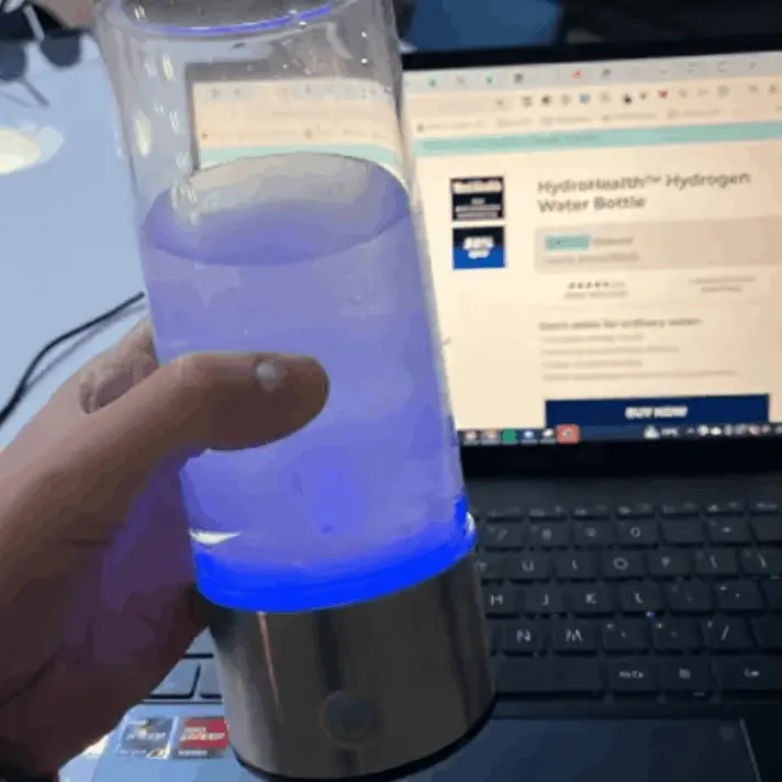 LifeWater Hydrogen Bottle customer review Tina R. Cook